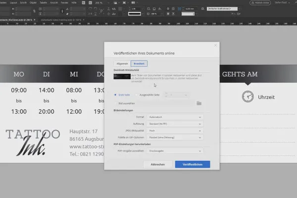 Învăţare InDesign - Tutoriale pentru începători: 2.11 Publicare online