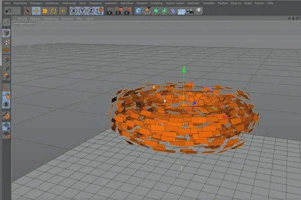 Cinema 4D MoGraph pentru începători - 2.15 Efectori ca deformatori