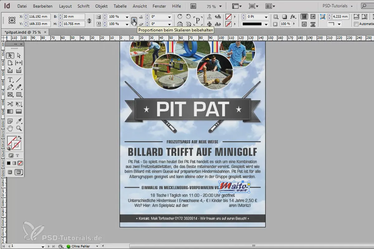 Tipps & Tricks zu Adobe InDesign: Grafiken exakt skalieren