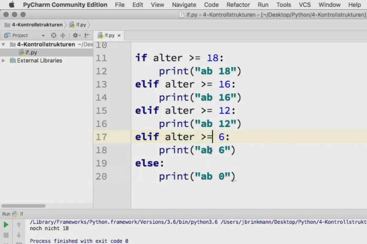 Programare cu Python - 4.1 Condiții cu if