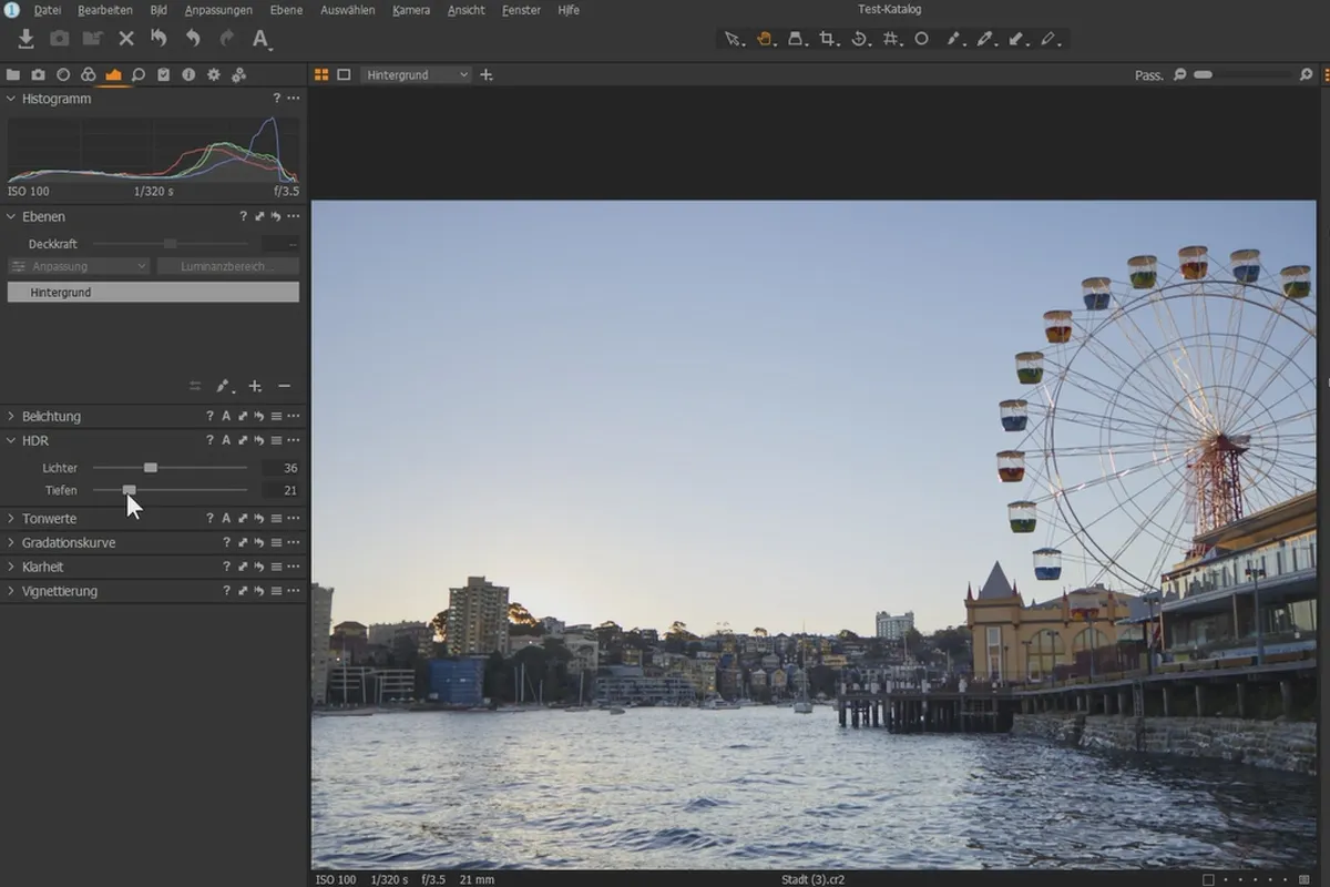 Tutorial Capture One Pro: 3.6 | Instrumente de expunere