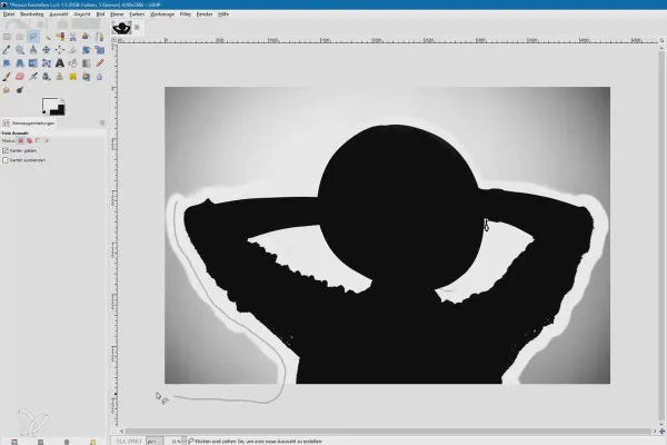 Editare de imagini cu GIMP: tutorial practic - Decuparea persoanei 21