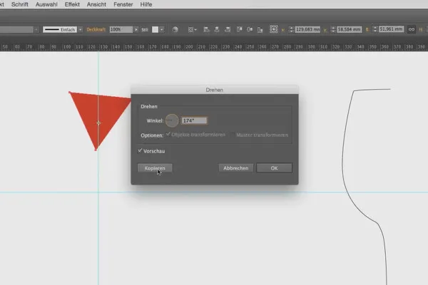 Illustrator für Einsteiger & Aufsteiger – 4.8 Drehen & Spiegeln