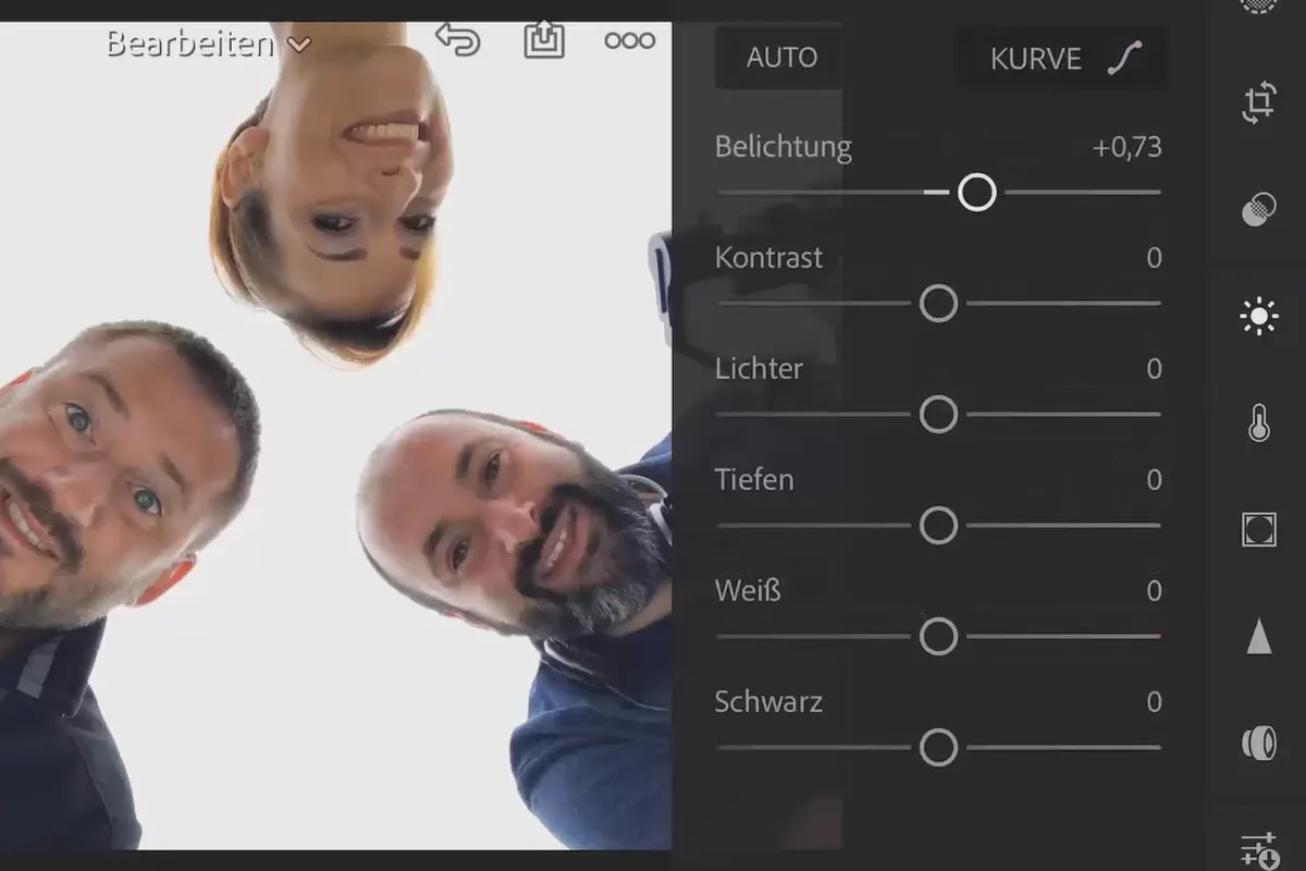 Smartphone-Fotografie und -Bildbearbeitung: 4.5 Kreative Gruppenaufnahme – Lightroom mobile