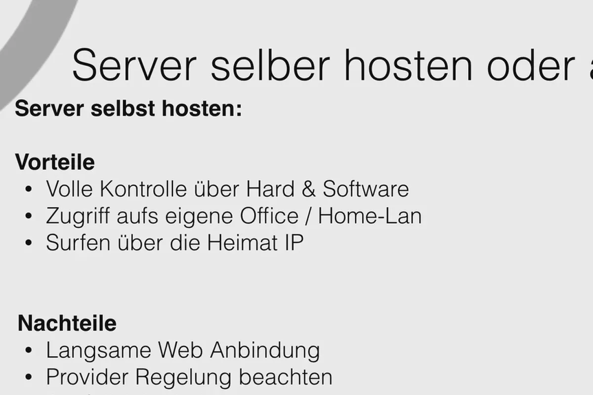 Înțelegerea și configurarea OpenVPN - securitate în rețea: 4.2 Găzduirea serverului singur sau închirierea acestuia