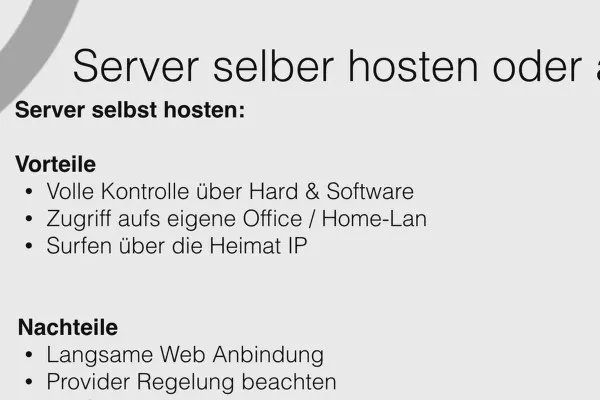 Înțelegerea și configurarea OpenVPN - securitate în rețea: 4.2 Găzduirea serverului singur sau închirierea acestuia