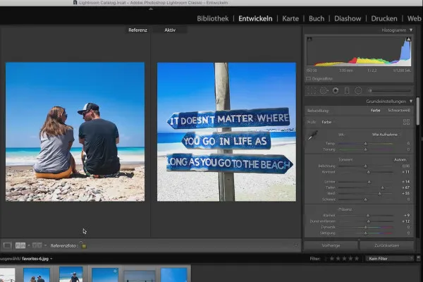 Instagram-Tutorial: Mehr Follower bekommen | 4.5 Bildbearbeitung in Lightroom