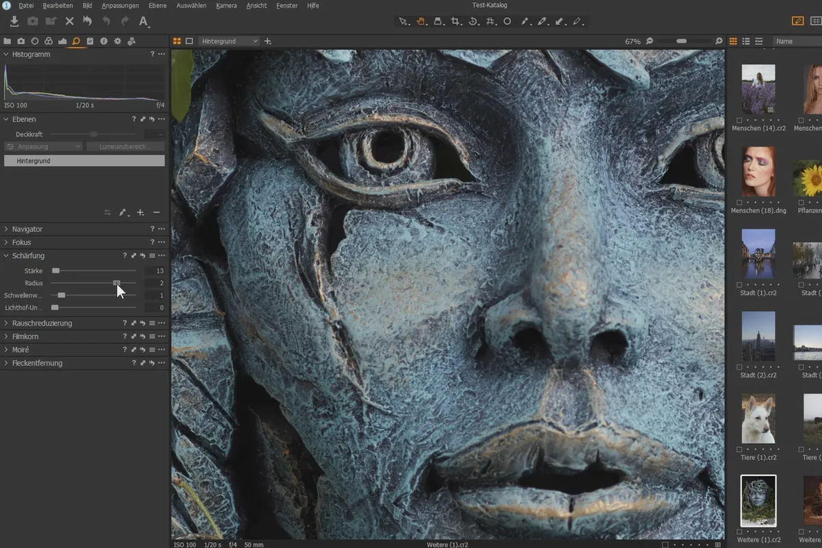 Tutorial Capture One Pro: 3.7 | Instrumente detaliate