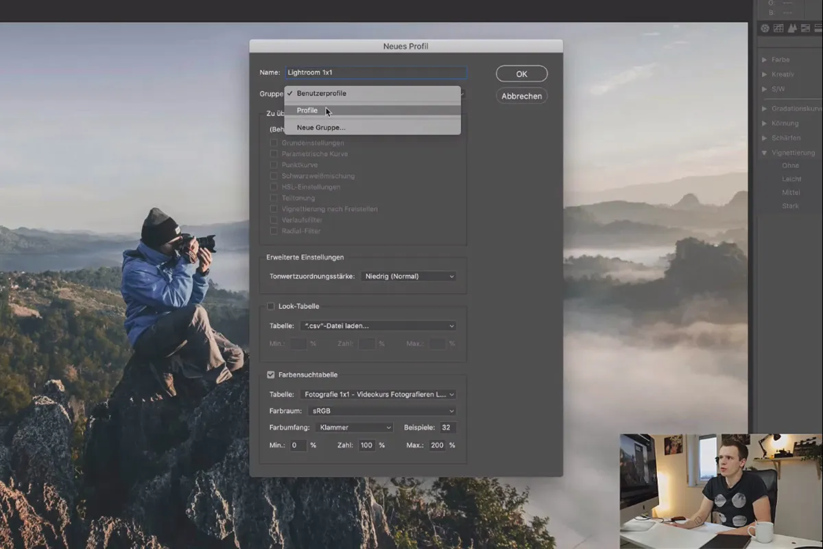 Lightroom Classic CC-Tutorial: 4.7 | Profile erstellen (in Photoshop)