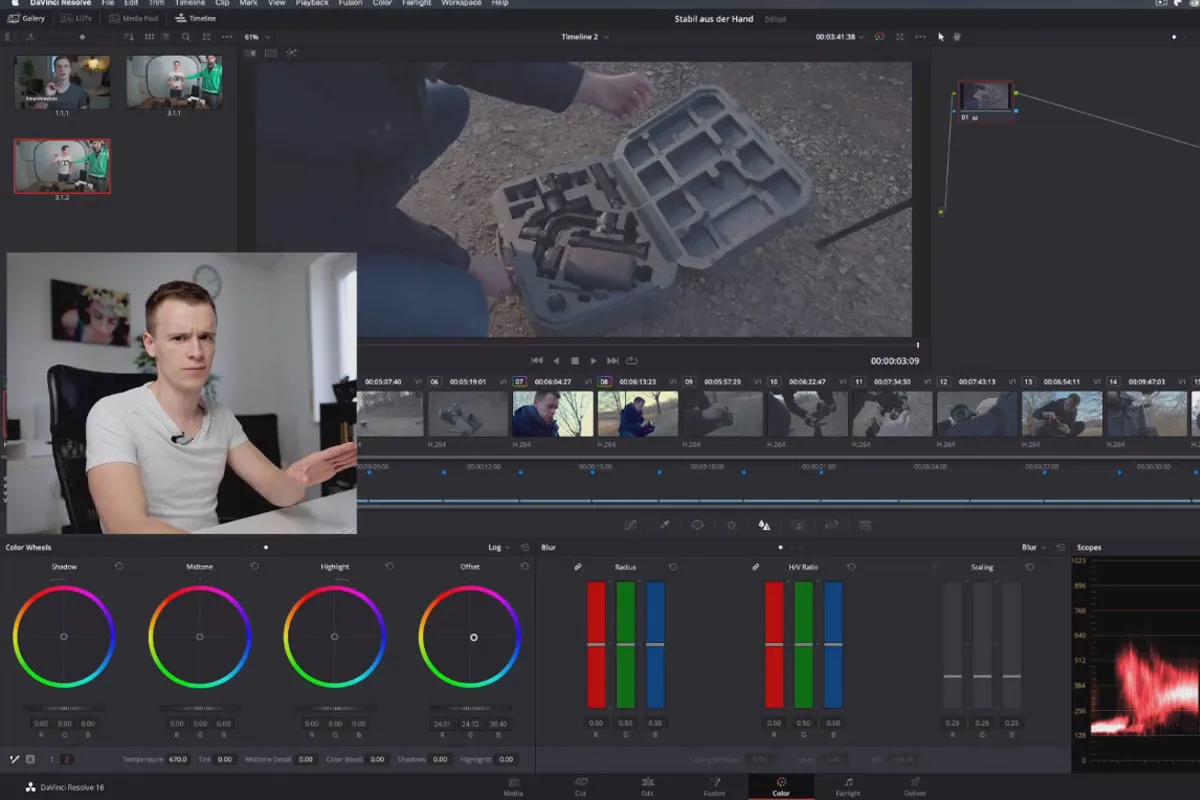 DaVinci Resolve-Tutorial: 4.4 | Scopes