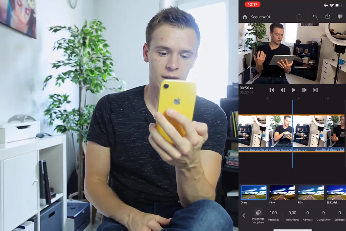 Videografie-Kurs: 5.6 | Schneiden und Graden mit dem Smartphone