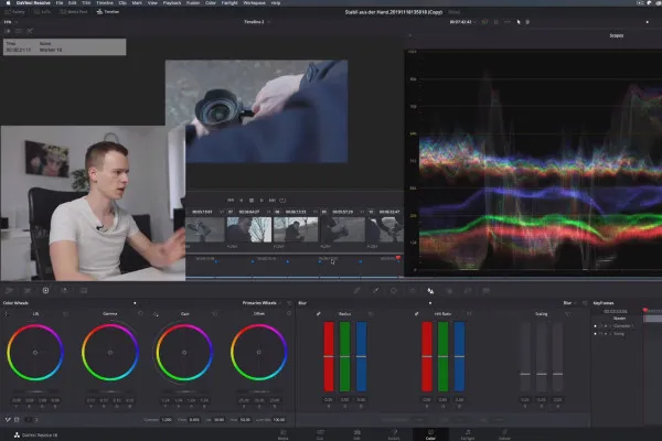DaVinci Resolve-Tutorial: 4.6 | Color Wheels