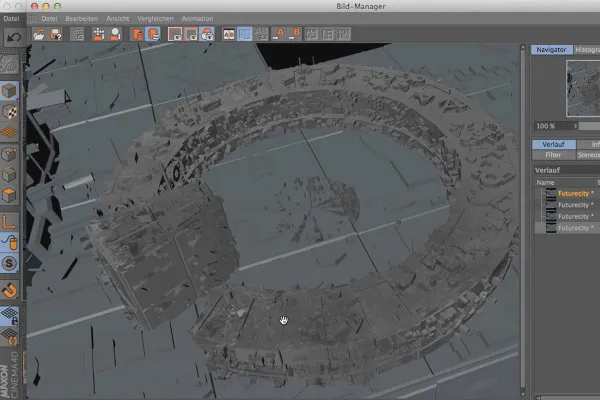 Cinema 4D meets Photoshop: I - 3.3. Verschiedene Mappingarten testen