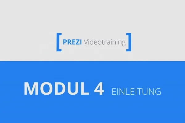 Prezi für Einsteiger – Präsentationen, die begeistern – 4.1 Einleitung