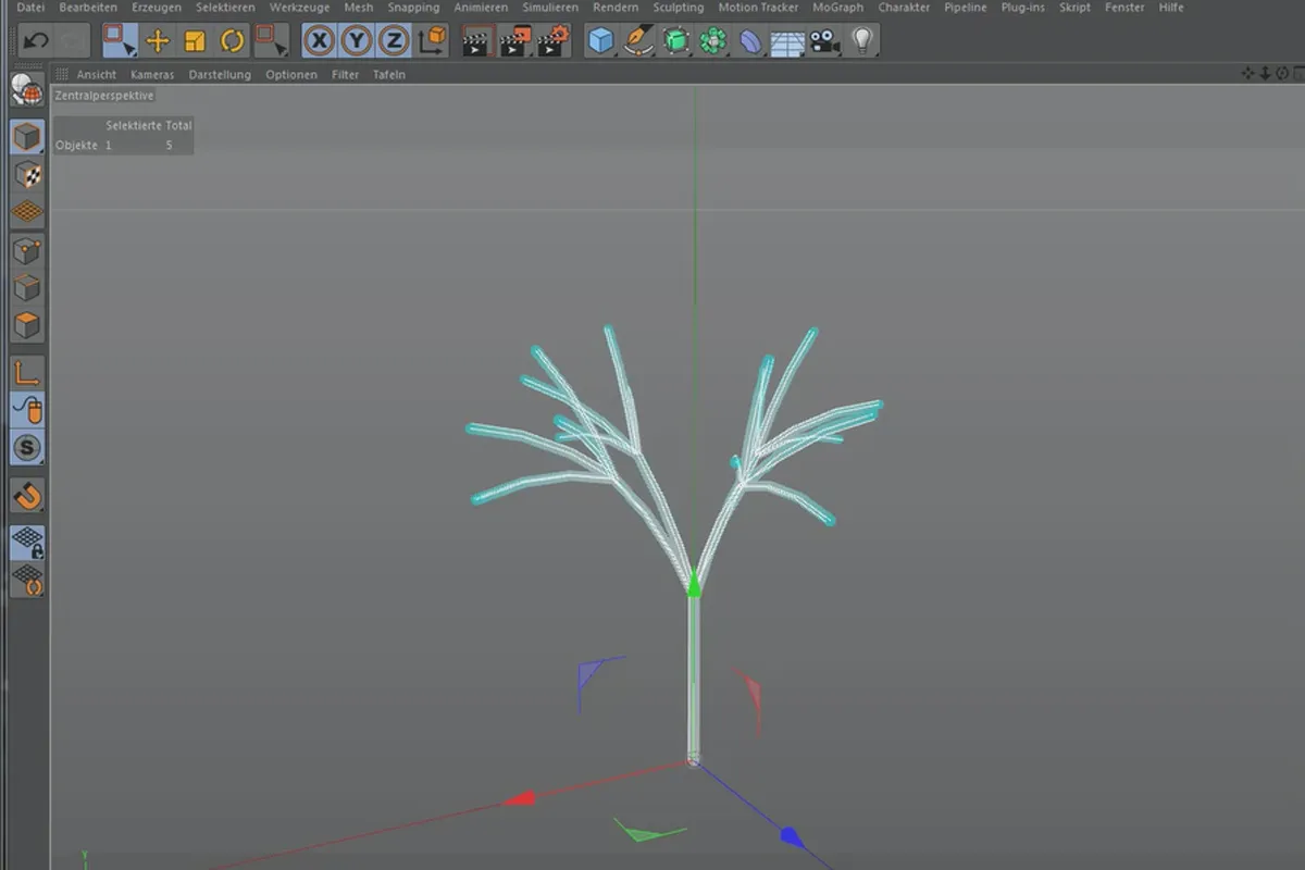 Cinema 4D MoGraph pentru începători - 3.7 MoSpline Turtle.