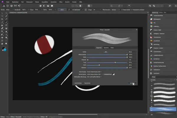 Tutorial Affinity Photo - Fundamente: 3.7 | Instrument de perie