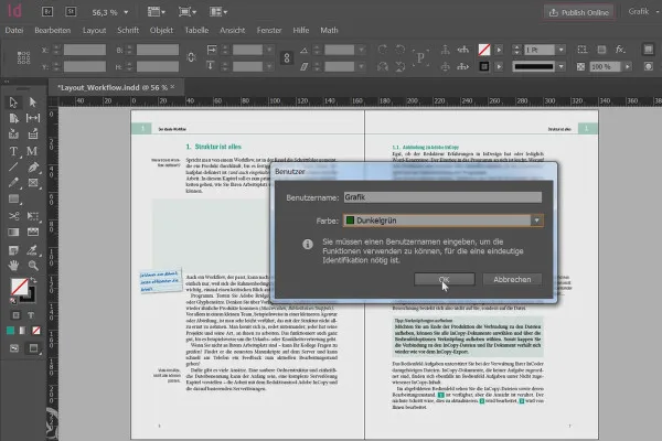 Adobe InCopy CC pentru editori - 2.1 Utilizatori și panouri de control