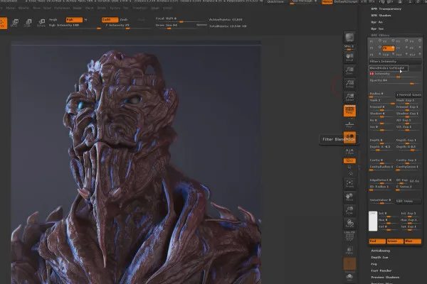 ZBrush pentru începători: 9.1 Randare în ZBrush