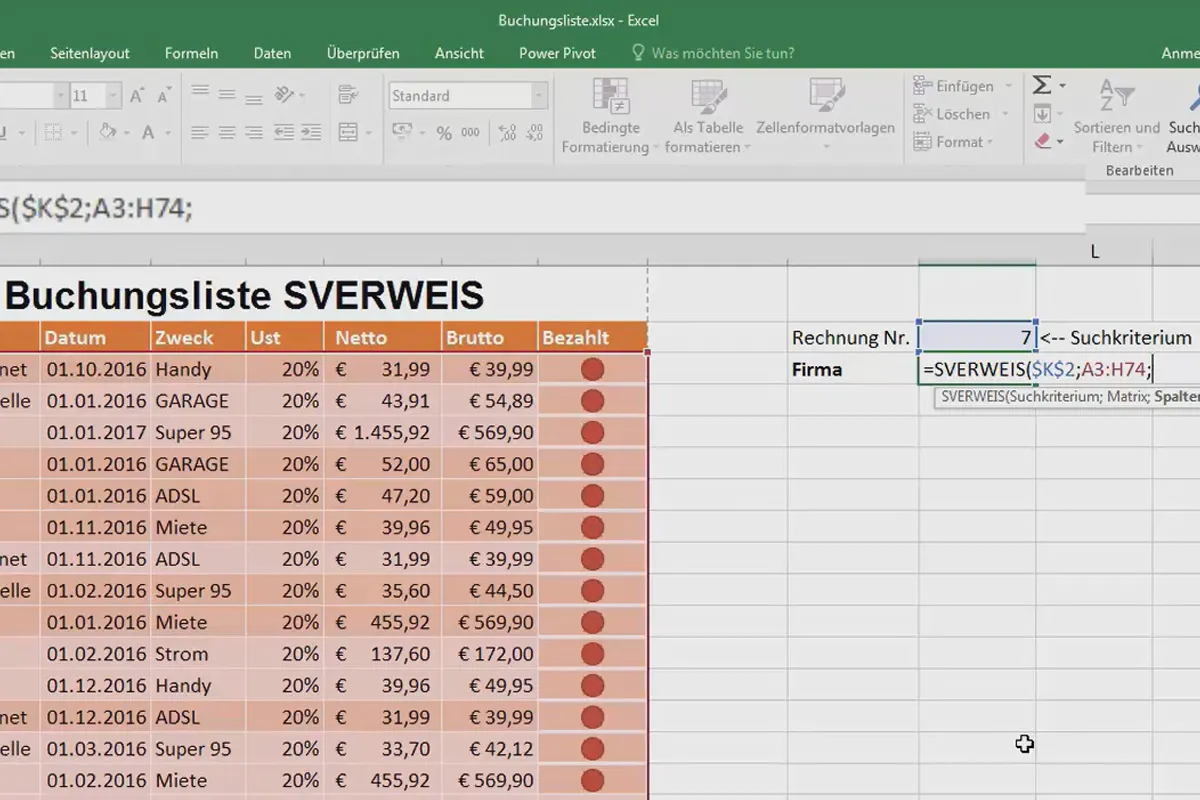 Principiile de bază ale Excel - Introducere pentru începători: 30 VLOOKUP: Fundamente