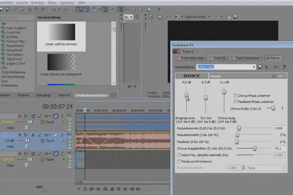 VEGAS Pro: Audioeffekte richtig nutzen