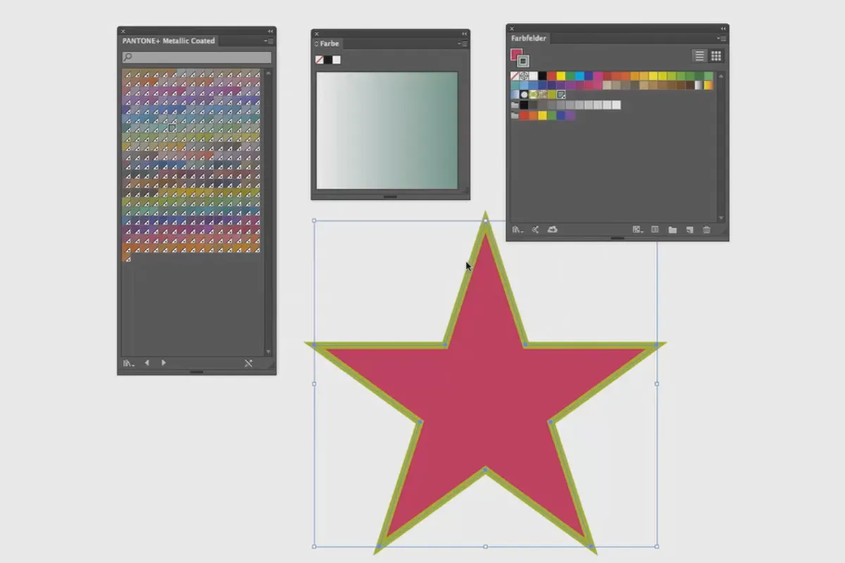 Illustrator für Einsteiger & Aufsteiger – 5.2 Farbe- & Farbfelder-Palette