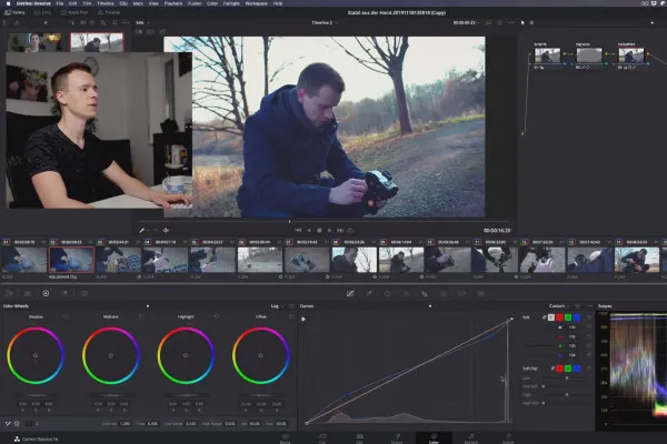 DaVinci Resolve-Tutorial: 4.14 | Lösung zur Grading-Aufgabe