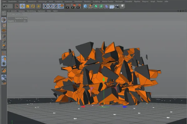 Cinema 4D MoGraph pentru începători - 5 practici.