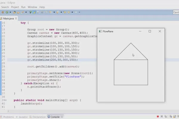 JavaFX für GUI-Entwicklung – 36 Line (Herausforderung)