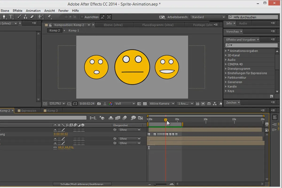 Tipps und Tricks zur Animation in After Effects: Sprite-Animation