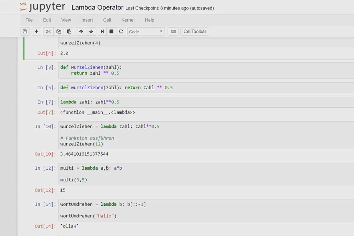 Programarea în Python pentru începători - 37 Operator Lambda