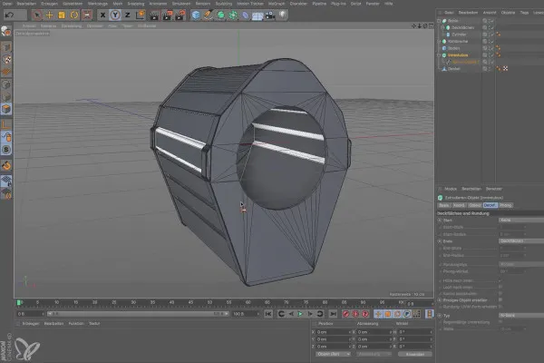 Cinema 4D für Einsteiger – 3D-Praxis: 6.6 Boole