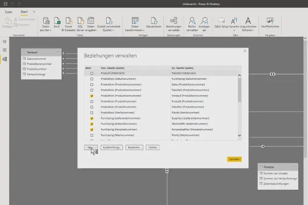 Pivot-Tabellen in Excel: 7.1 | Grundlagen Power BI: Beispiel 1