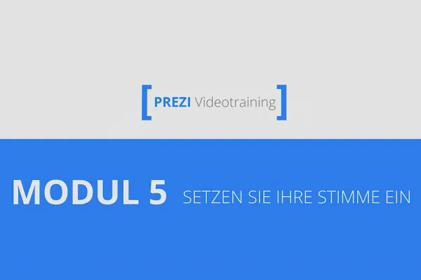 Prezi für Einsteiger – Präsentationen, die begeistern – 5.4 Wie du deine Stimme bewusst einsetzt