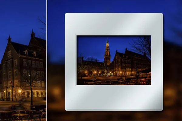 Photoshop-Aktion: Diarahmen mit deinem Foto