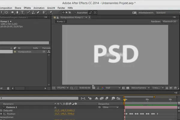 Tipps und Tricks zu 3D in After Effects: Fokus und Stereo 3D