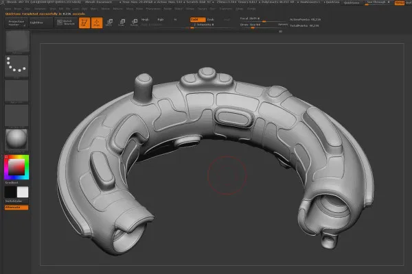 ZBrush pentru începători: 10.2.1 Flux de lucru II - Modelare