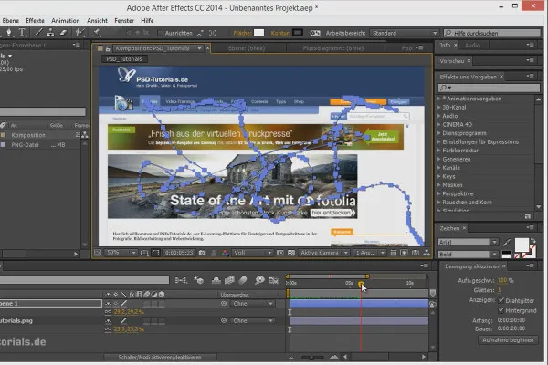 Tipps und Tricks zur Animation in After Effects: Mausbewegung aufzeichnen