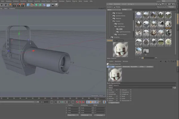 Cinema 4D für Einsteiger – 3D-Praxis: 6.16 HDRI