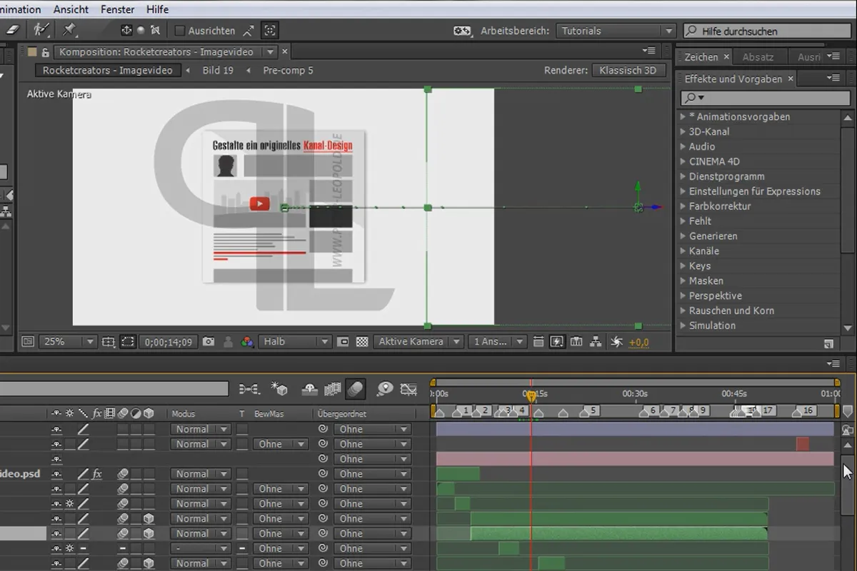 After Effects für Einsteiger: Workflow-Tipps