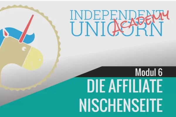 WordPress verstehen und einsetzen: 6.1 Die Affiliate-Nischenseite