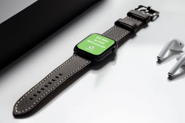 Șablonul Photoshop pentru un mockup de ceas, Apple Watch - Versiunea 1