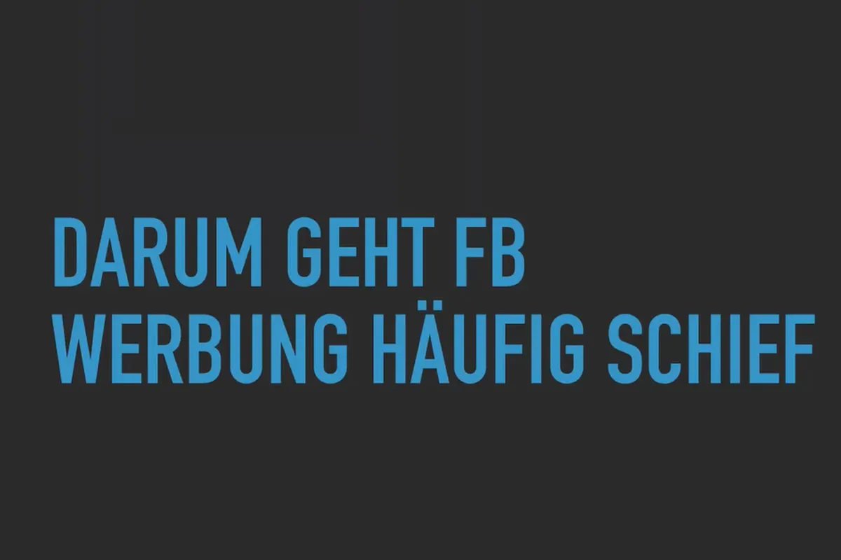 Kundenakquise über Facebook und Google AdWords: 6.6 Darum geht Facebook-Werbung schief