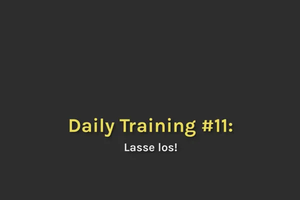 Smart-Performance: 12.11 Lasse los