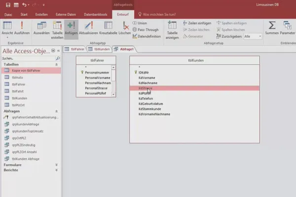 Besser in Access: Werde zum Daten-Helden – 10.2 Anfügeabfrage