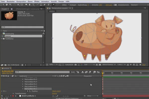 After Effects für Einsteiger: Puppet Tool