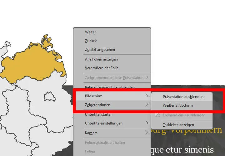 Ascunde slide-urile din PowerPoint cu o simplă apăsare de tastă în timpul prezentării.