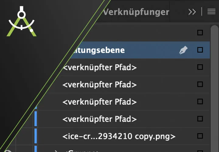 Hilfezentrum: Überblick über die Inhalte in InDesign-Vorlagen verschaffen