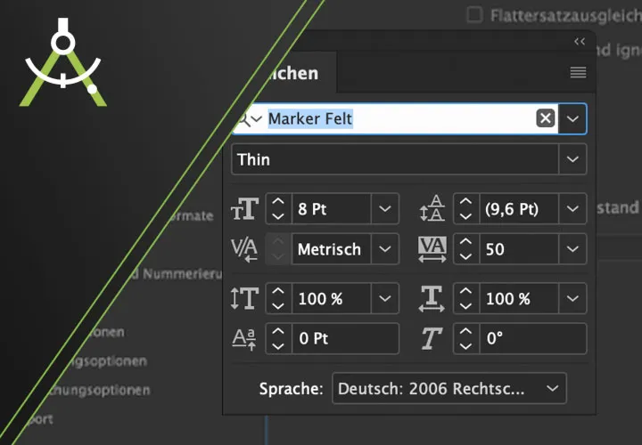 Hilfezentrum: Schrift, Text und Absatzformat ändern in Vorlagen für Adobe InDesign