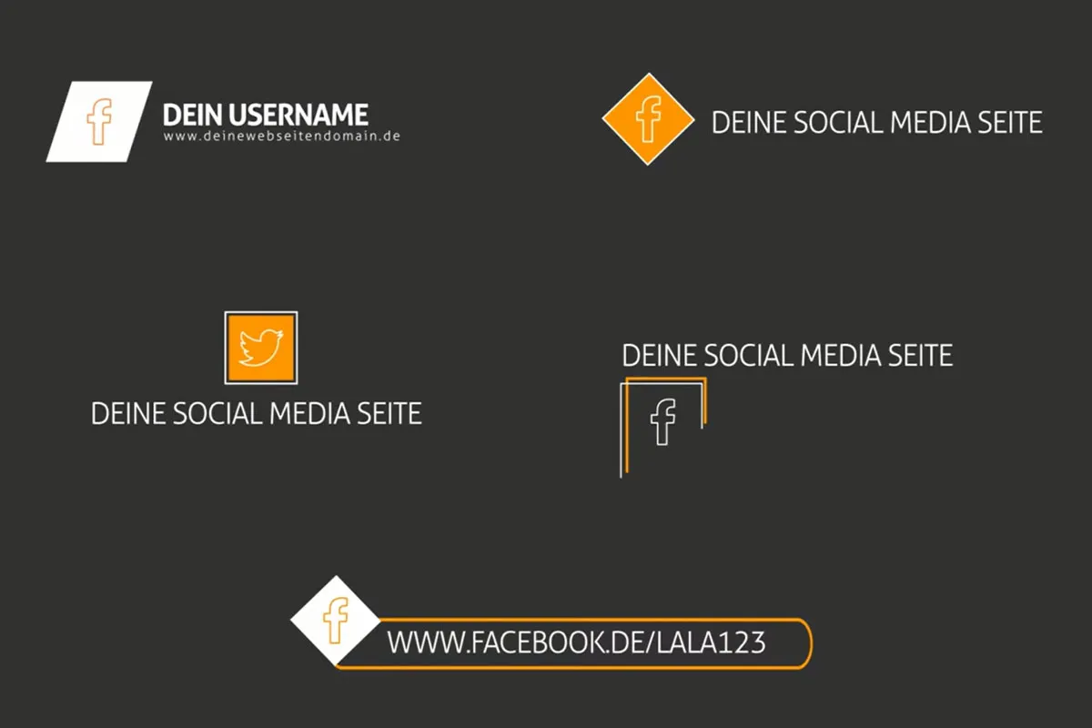 Text-Animationen für Social Media