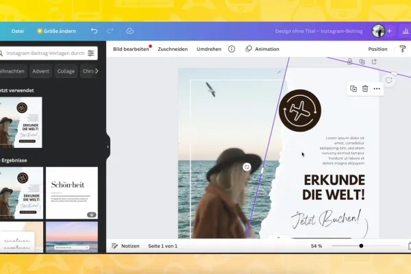 Canva-Tutorial: konkrete Anwendungsbeispiele
